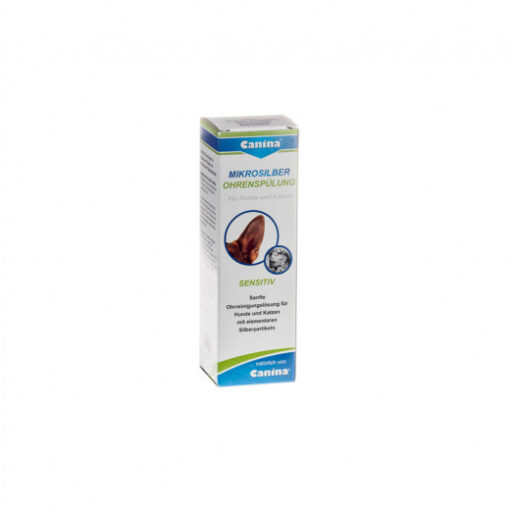 Canina ausų valiklis šunims ir katėms Canina Mikrosilber 100ml