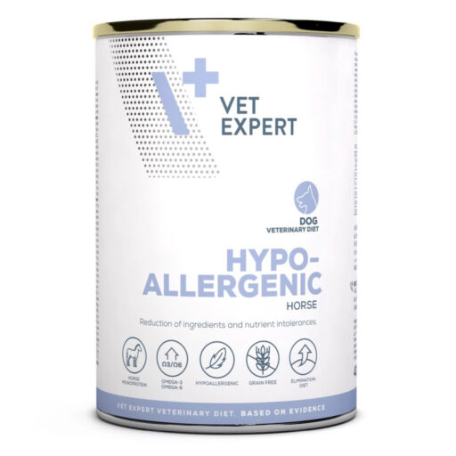 VetExpert Veterinary Diet Hypoallergenic Horse dog 400g