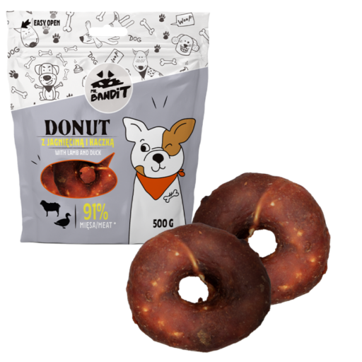 Mr. Bandit DONUT spurga su ėriena ir antiena 500g