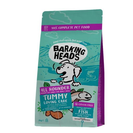 BARKING HEADS Tummy Lovin Care Fish šunims su žuvimi