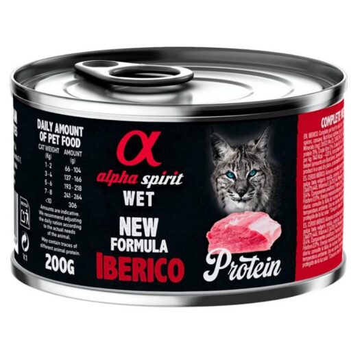 A/S WET Iberico konservas katėms su kiauliena 200g