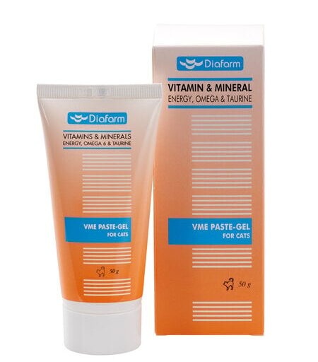 VIT/MIN Energy Gel+Omega 6+Taurin katėms 50g
