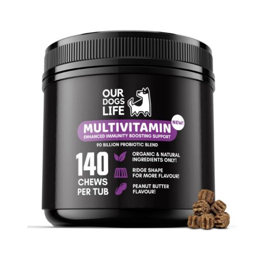 OURDOGSLIFE Multivitamin chews, multivitaminų kramtukai šunims
