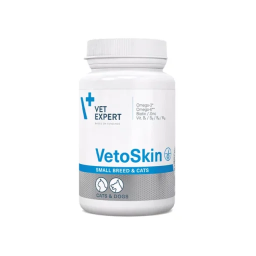 VETOSKIN small breed & cats Twist Off 60 kaps.
