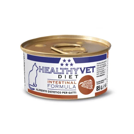 Healthyvet Diet Intestinal formula konservai katėms 85 g