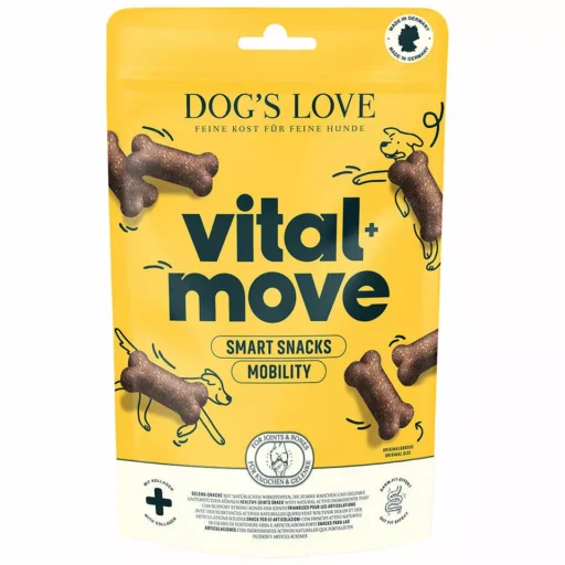 DOG’S LOVE MOVE skanėstai sąnarių bei kaulų stiprinimui 150g