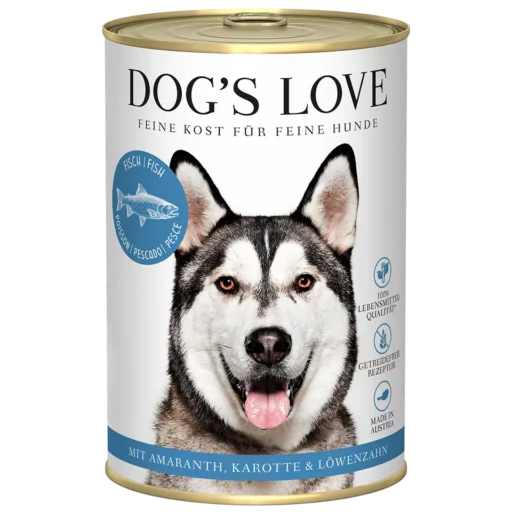 DOG’S LOVE konservai su žuvimi