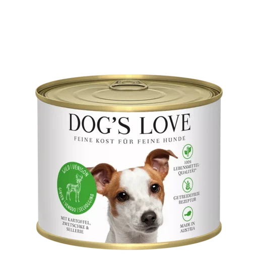 DOG’S LOVE konservai su elniena 200g