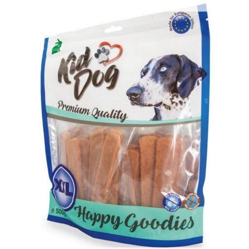 KIDDOG Fillets triušienos juostelės 500g