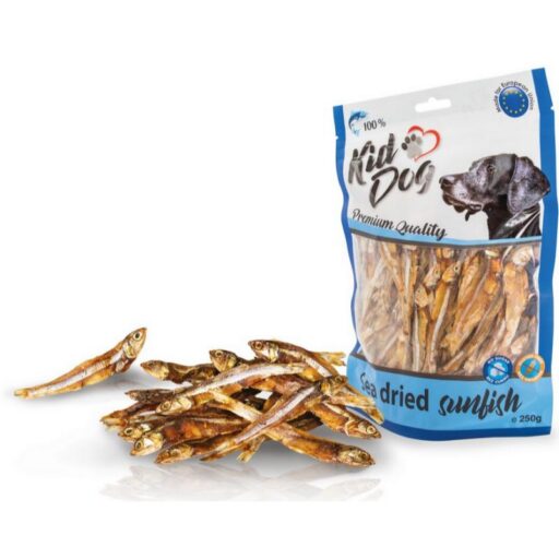 KIDDOG Sunfish džiovintos žuvytės 250g