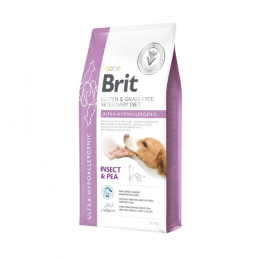 Brit GF Veterinary Diets Dog Ultra-Hypoallergenic sausas pašaras šunims