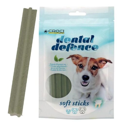 CROCI DENTAL DEFENCE lazdelės su žalia arbata 8vnt 60g