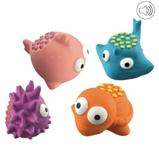 CROCI Sealife Mix lateksiniai žaislai 5-6cm jūros gyvūnai 2vnt