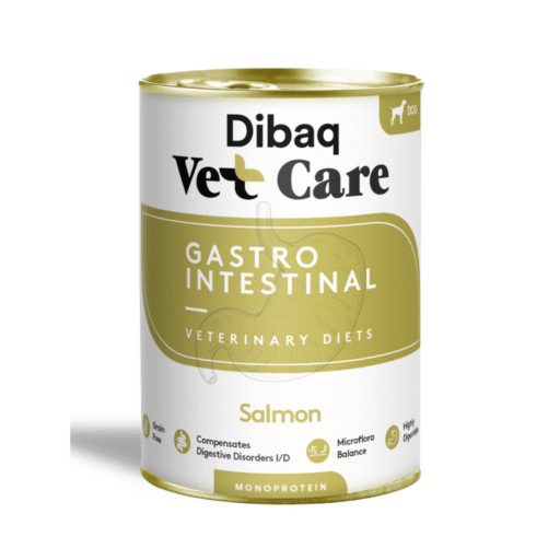 Dibaq VET Gastrointestinal konservai šunims su lašiša 380g