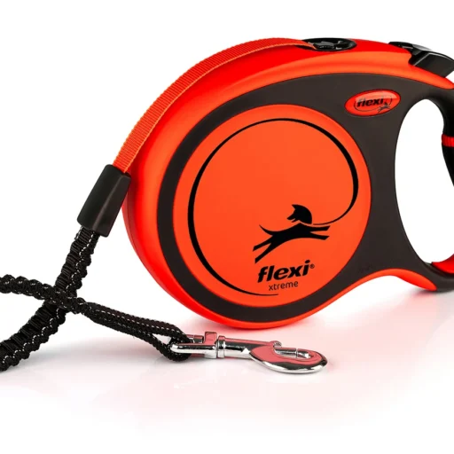 Flexi Xtreme oranžinis (Juosta) L juosta 8 m iki 55kg