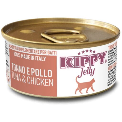 Kippy Jelly Tuna & Chicken( su tunu ir vištiena) drebučiai katėms 70g