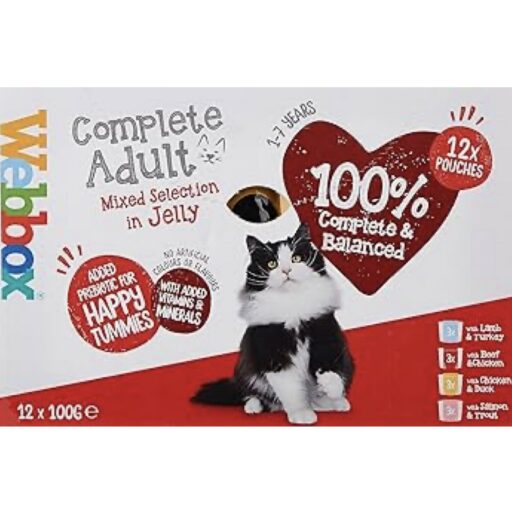 WBX Natural Cat mixed in jelly katėms N12 x 100g