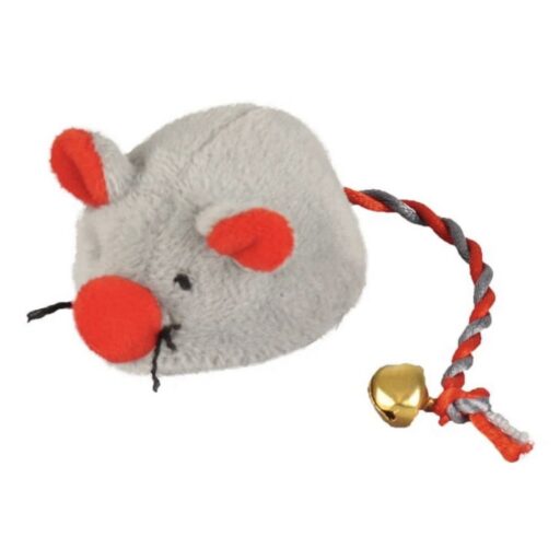 Pelė Jerry su skambaliuku ir katžole