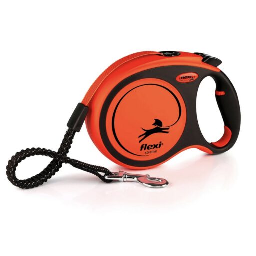Flexi Xtreme oranžinis (Juosta) L juosta 8 m iki 55kg