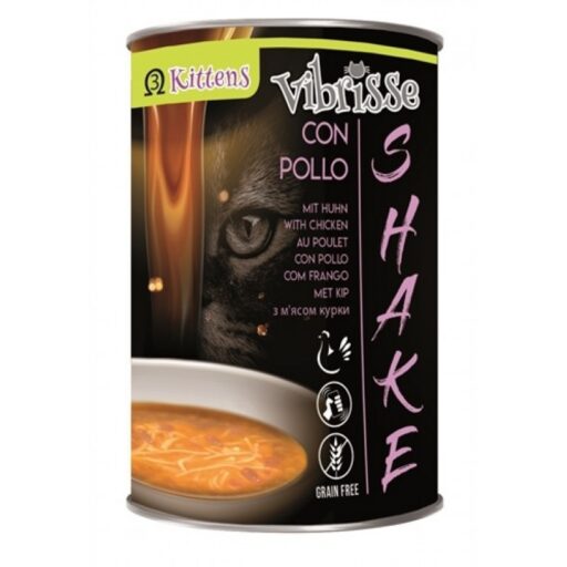 VIBRISSE Shake kokteilis kačiukam su vištiena 135g 12vnt
