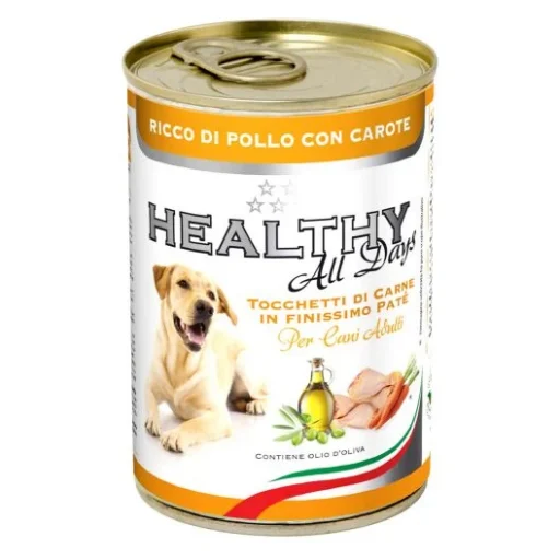 HealthyAll Days (pollo/karote) vištiena/morkos šunims, 400g