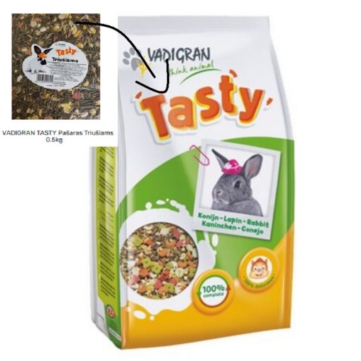 VDG Tasty Rabbit pašaras triušiams 2.25kg