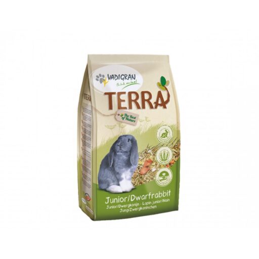 VADIGRAN TERRA Junior&Dwarf pašaras triušiukams 1kg