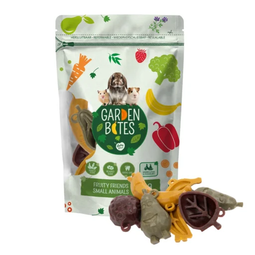 Garden Bites minkšti užkandžiai graužikams, įvairiaspalviai