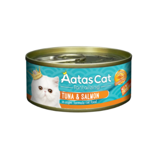 Aatas Cat Tantalizing konservuotas pašaras katėms Tuna&Salmon 80 g