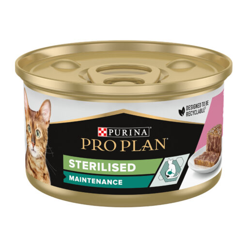PURINA Pro Plan Cat Sterilised Salmon&Tuna Terrin 85g N24