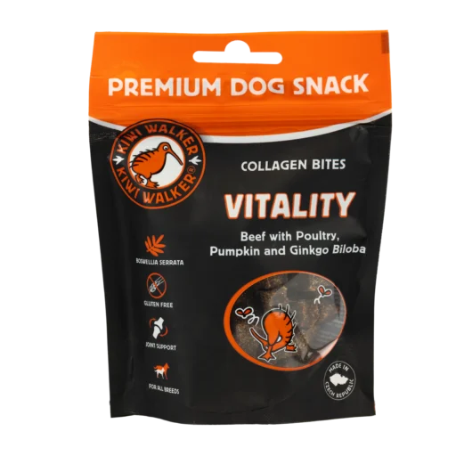 KIWI Walker Kolageno skanėstai VITALITY, šunims -70 g