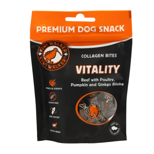 KIWI Walker Kolageno skanėstai VITALITY, šunims -70 g