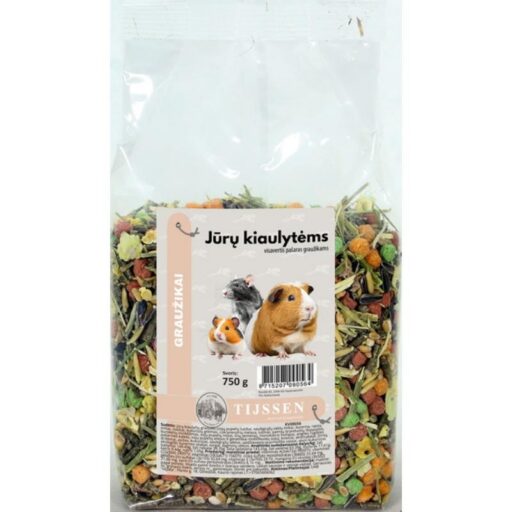 TIJSSEN jūrų kiaulyčių pašaras 750g