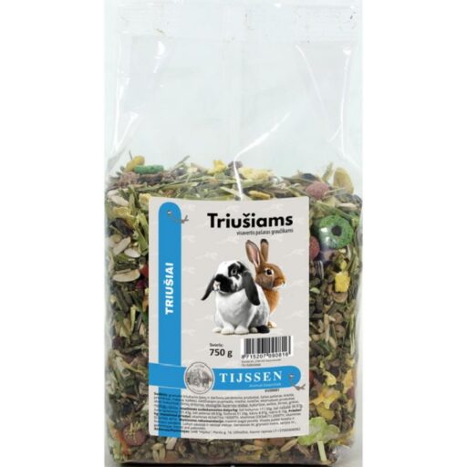 TIJSSEN triušių pašaras 750g