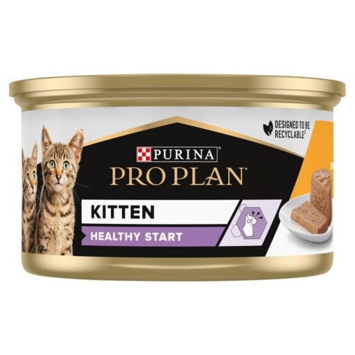 PURINA Pro Plan Kitten Chicken Mousse 85g N24