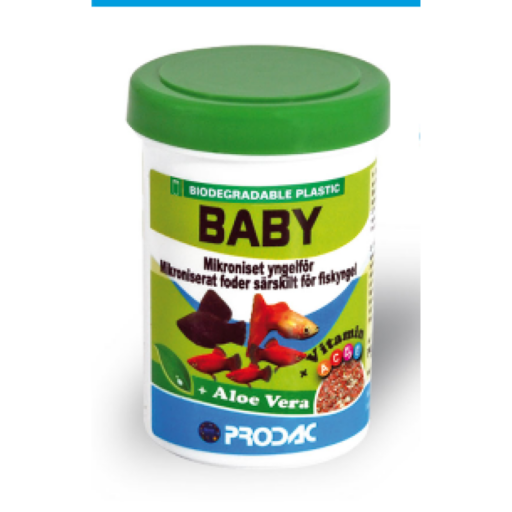PRODAC BABY mažos smulkios granulės žuvytėms 50ml 15g
