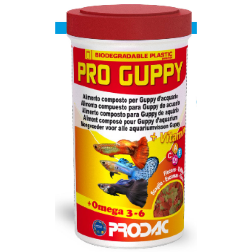 PRODAC PRO GUPPY smulkūs dribsniai gupijoms
