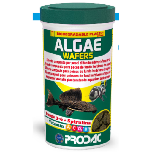 PRODAC ALGAE WAFERS augalinė plokštelė žuvims