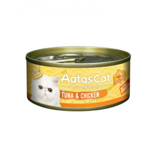 Aatas Cat Tantalizing konservuotas pašaras katėms Tuna&Chicken 80 g