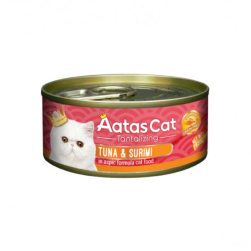 Aatas Cat Tantalizing konservuotas pašaras katėms Tuna&Surimi 80 g