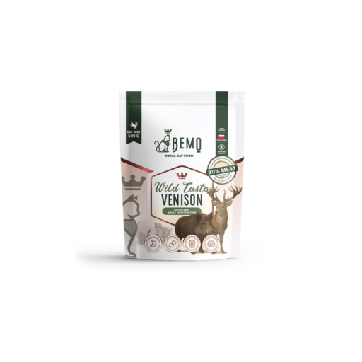 Bemo Cat Wild Taste žvėriena – sausas maistas suaugusioms katėms