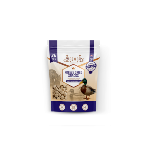 Bemo liofilizuoti skanėstai – antiena 70 g