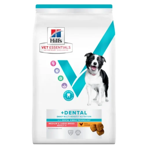 Hill's Vet Essentials Canine Adult Medium & Large Chicken DENTAL Chicken 10kg