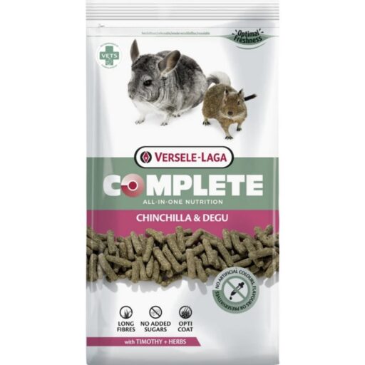 Chinchilla & Degu Complete granuliuotas pašaras šinšiloms ir degu 500g