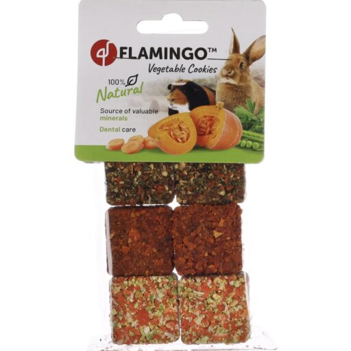 Sausainiai vegetariški graužikams su daržovėmis, 100 g