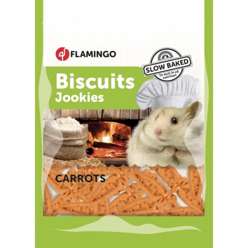 Sausainiai morkos graužikams „Snacks Jookies“ 100 g