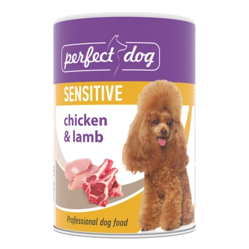 Perfect Dog Sensitive su Vištiena ir ėriena (Chicken & Lamb)