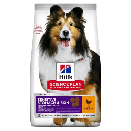 Hill’s Sience Plan Sensitive Stomach & Skin Medium Canine Adult