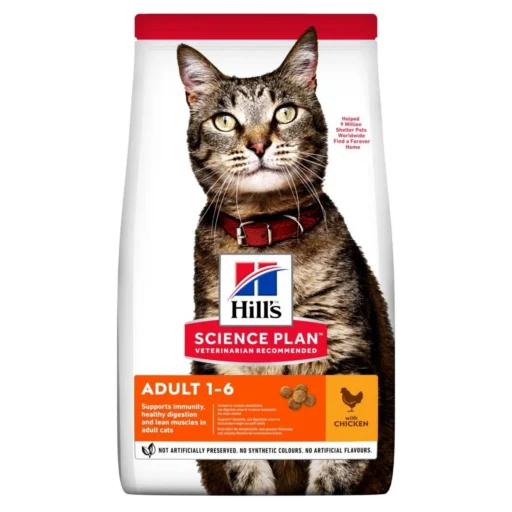Hill’s Sience Plan Feline Adult (Su vištiena)