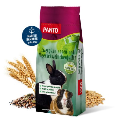 PANTO GUINEA-PIG FEED, visavertis pašaras jūrų kiaulytėms